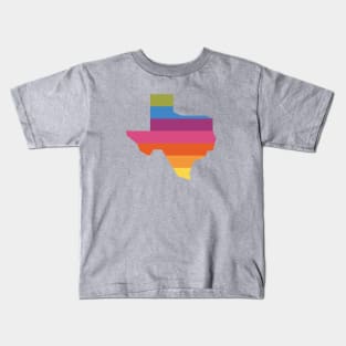 Stripey Texas Kids T-Shirt